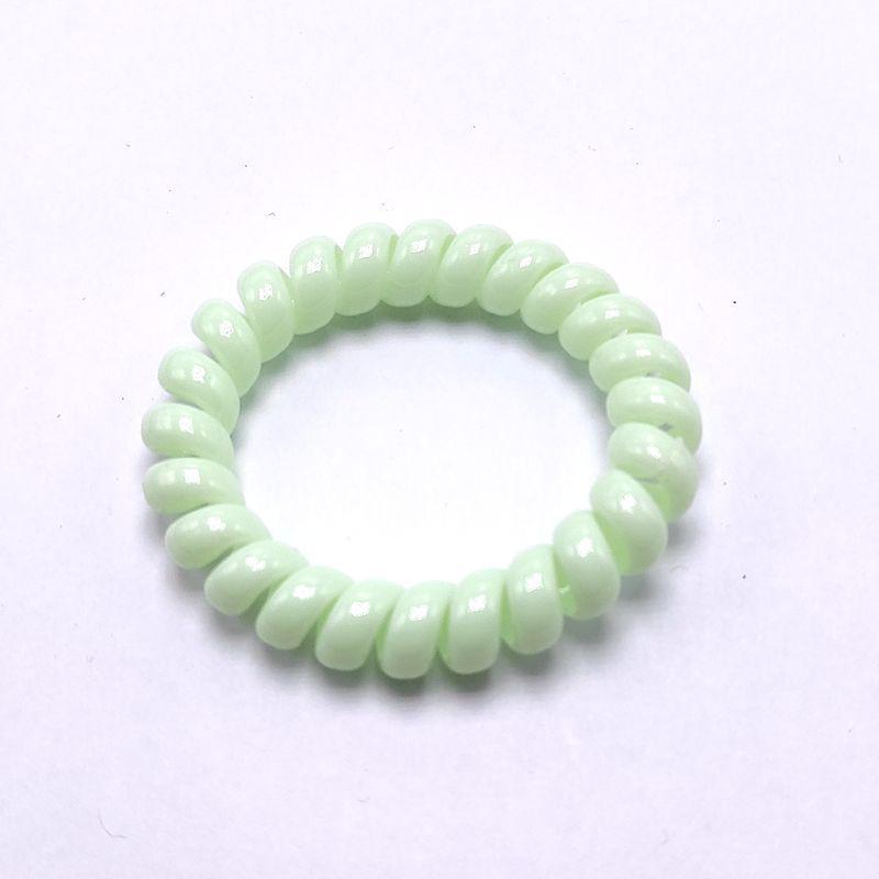 Candy-Colored Thick Bracelet-Style Hair Ring: Extra-Large Korean Rubber Band and Spring Headband Ornament