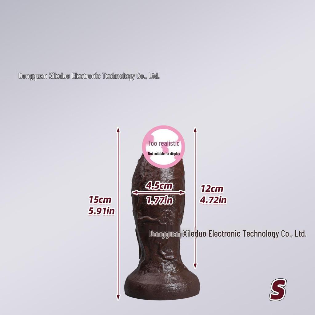 Realistischer Silikon-Dildo - Supergroß, Weiches Fleisch, Weibliches Spielzeug