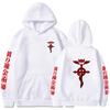 Fullmetal Alchemist Hot Anime Sweatshirt Casual Loose Zip Hoodie Women/Men Manga Pullovers Hip Hop Unisex Zipper Jackets