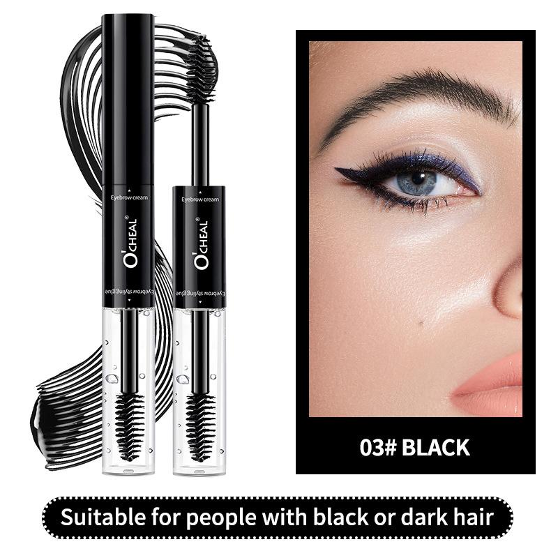 Eyebrow Styling Gel Waterproof Transparent Eyebrow Wax Set Brow Gel For Eyebrow Long-Lasting Makeup Eyebrow Sculpt Soap чёрный