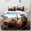 PUBG Bedding Set Single Twin Full Queen King Size Bed Set Adult Kid Bedroom Duvet Cover Sets 3D Print Game Bed Sheet Set