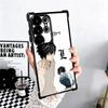 N-Notes D-Deaths L Lawliet Soft Phone Case For Samsung Galaxy S26 Ultra S25 Edge S24 FE S23 Plus S22 S21 + S20 Plating Anti-Fall