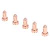 5PCS 9‑8233 Nozzle Tips Brass Cutting Torch Tip Replacement Plasma Cutter Consumables for SL60 SL100
