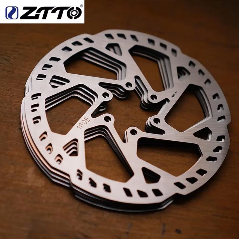 ZTTO 2.3mm Thicken MTB Road E-bike Bicycle Disc Brake Rotor Stainless Steel 140/160/180/203/220mm 6 Bolts Hub Mount Bike Parts