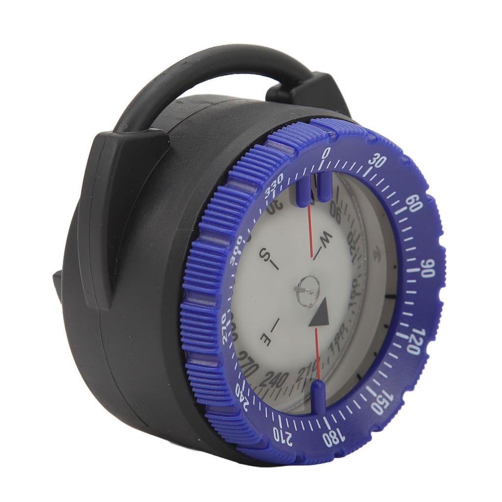 50M Unterwasser Tauchkompass Leuchtend Magnetisch Wasserdicht Rohrschelle Tauchkompass für Scuba