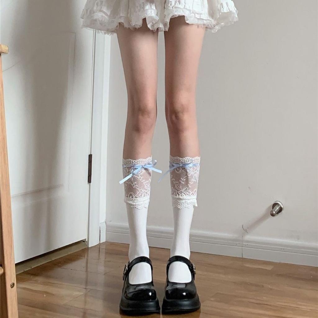 Over Knee Thigh High Stockings Lolita Calf Socks New Long Socks  Girls