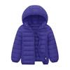 Dětský zimní kabát s kapucí, prošívaná bunda, větruodolný zip, sportovní kabát, lehký, teplý, dětské módní svrchní oblečení do školy, na venkovní aktivity