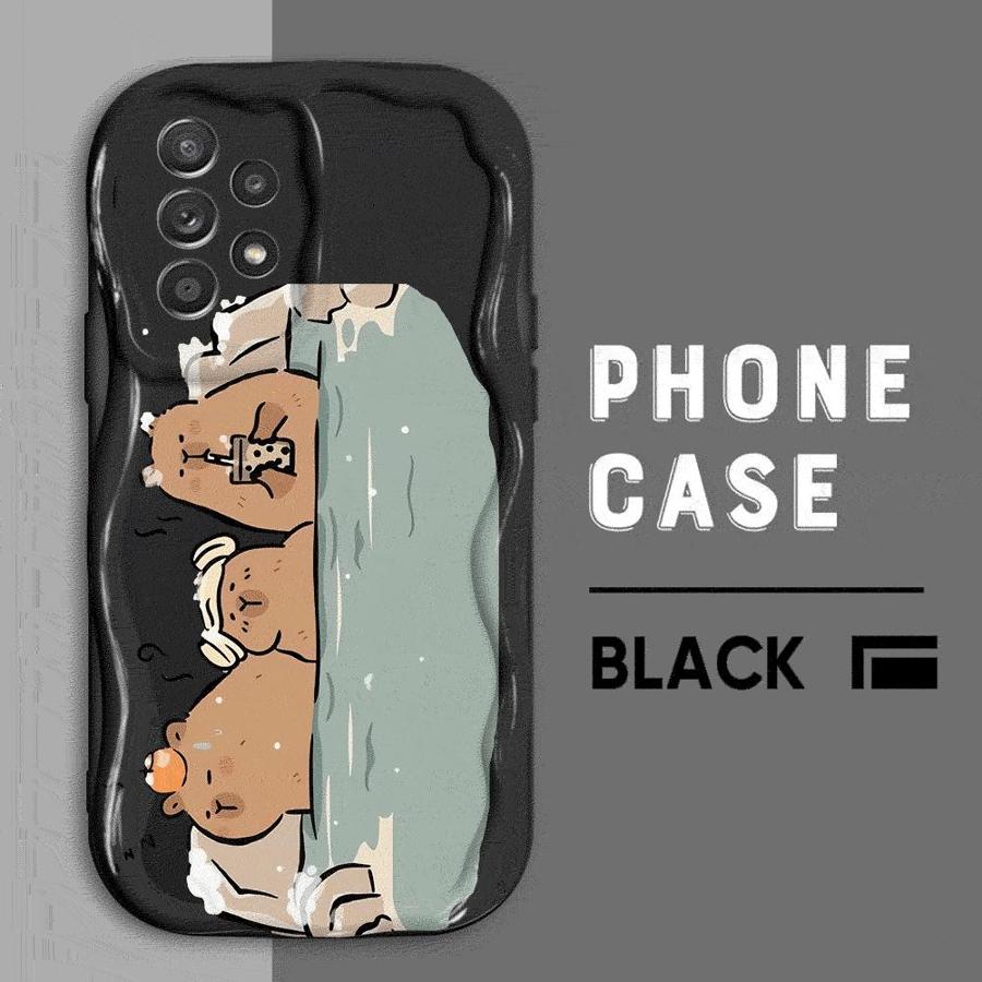 

Take A Bath Capybara Phone Case for Samsung Galaxy A10 A20 A30 A50 A50s A02 A03 Core A04 A05 A12 A13 A15 A16 5G Cover Galaxy A16 4G 5G