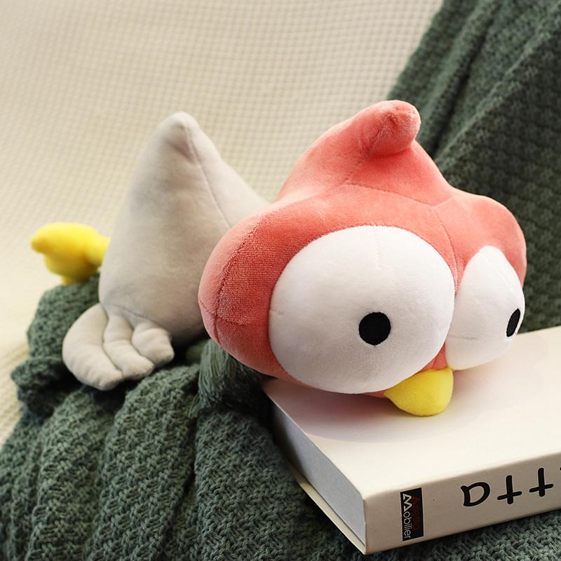 Lovely Squishy Ostrich Plush Toys Simulation Bird Pillow Stuffed Soft Animal Dolls Cute Birthday Gift