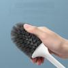 Toilet Brush and Holder Set 360 Degree Rotatable Long Handle Toilet Brush Scrubber for Bathroom