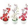 Simulated Bonsai 30*11cm Fake Flower Bonsai Simulated Wintersweet Branch Bonsai Simulated Plum Blossom Artificial Flower