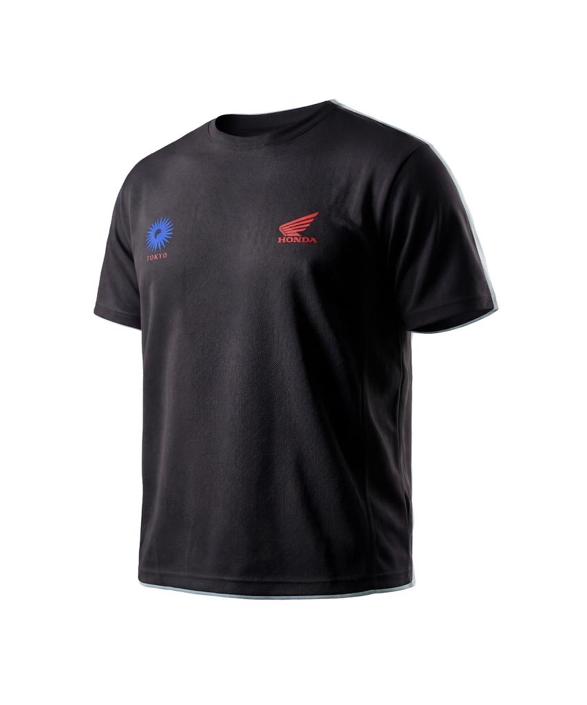 PHYPS MOTORCYCLE Tokyo Motorcycle Running Short Sleeve Black