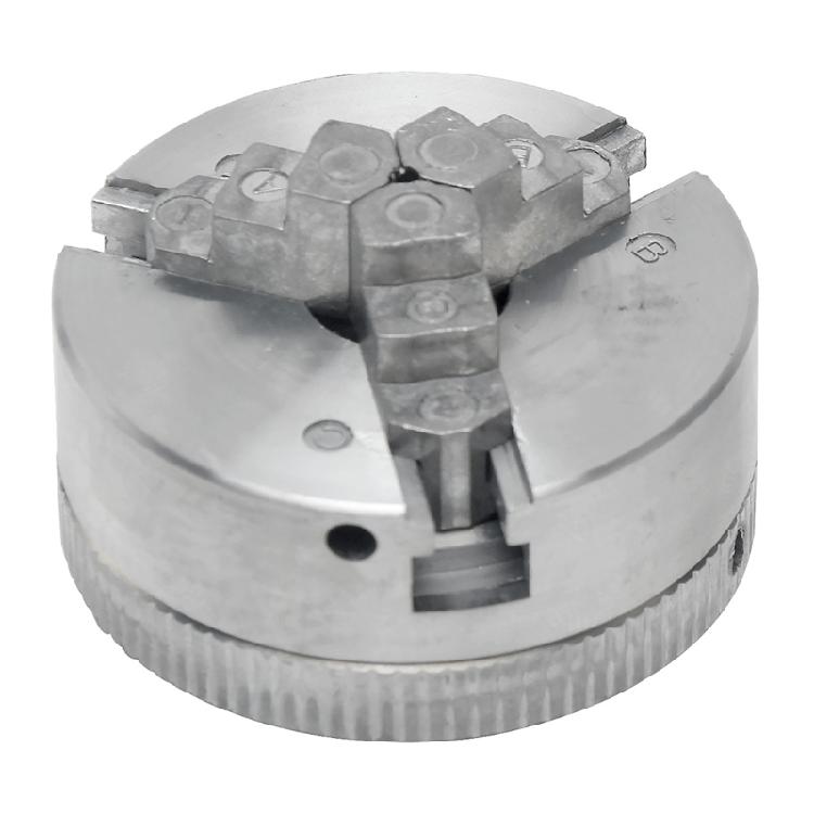 High Precison 3-Jaw Lathe Chuck Self Centering Zinc Alloy Wood Turning Chuck