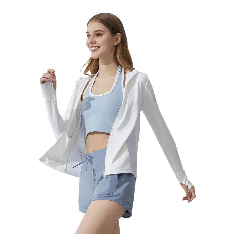 Bananajoy Women s UPF50+ Hooded Sun Protection Jacket M