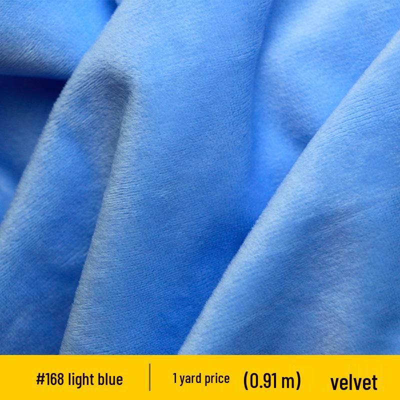 Crystal Soft 1mm Short Plush Fabric for Dolls & Pillows