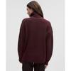 Lululemon Oversized Cashmere Funnel Neck Sweater Goodnight Plum