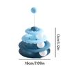 Cat Turntable Toy Interactive Amusement Plate Kitten Puzzle Plaything Boredom Relief Pet Teaser