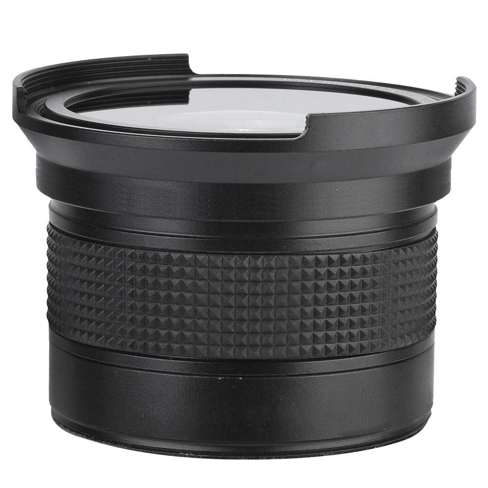 

EBTOOLS 58mm Wide Angle Fisheye Lens, 0.35X, 7.5 x 6 x 5cm, 67mm Front Diameter, for Canon, Nikon, Minolta, and Pansonic