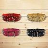 Anti-bite PU Leather Pet Necklace Widen Rivets Pet Collar Dog Neck Collar  Outdoor Dog Walking