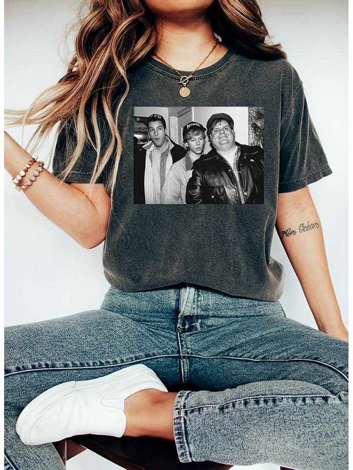2026 Latest Adam Sandler T-shirt Adam Sandler Happy Shirt Adult Director Adam Sandler Fan T-shirt Sandler T-shirt