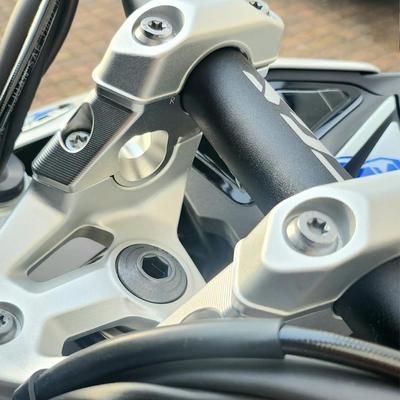 R 1300GS Handlebar Offset Riser R 1300 GS R1300GS GS1300 Trophy Lifting Aluminum Handlebar Clamp Extension Adapter 2024-