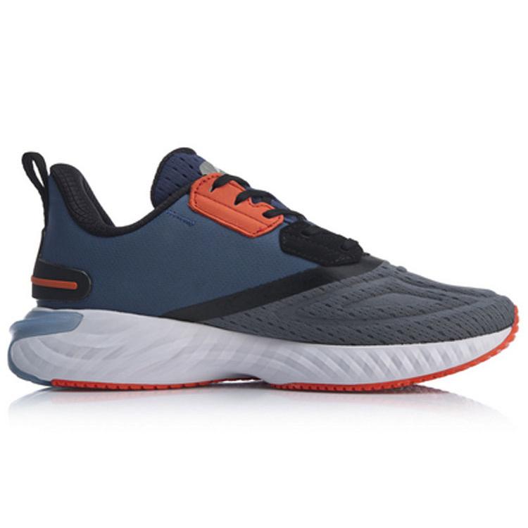 New LiNing Cloud 5 V Shield Low Top Running Shoes Men's Medium Indigo ARHP143-3