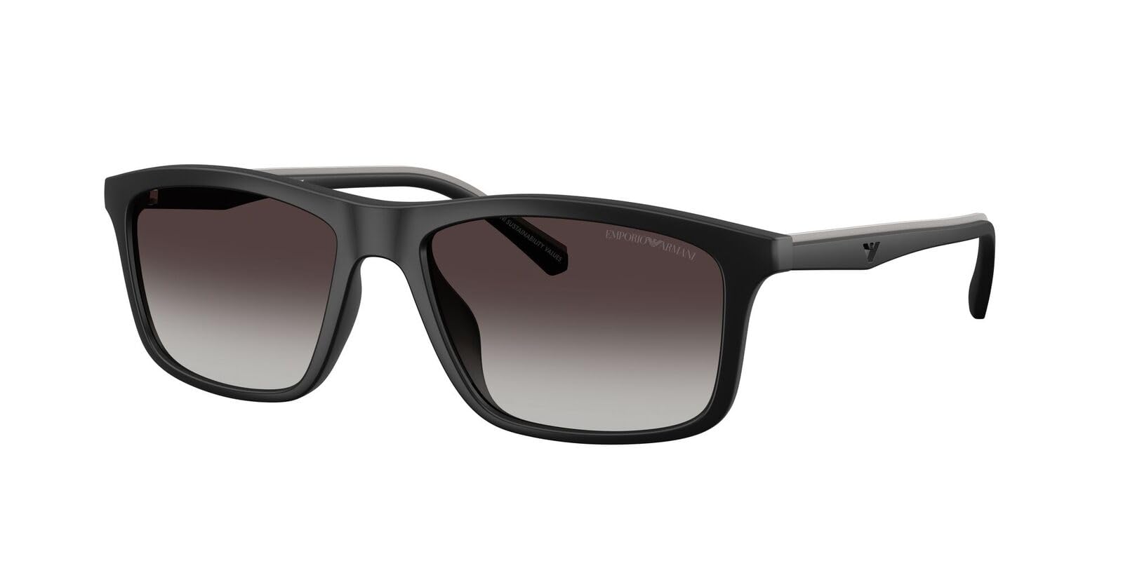 

EMPORIO ARMANI matte 50018G57 0EA4257U sunglasses, black, grey, gradient, 57mm,