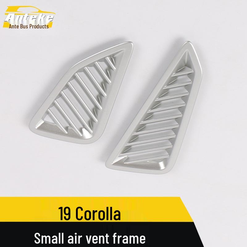 19 Corolla Air Vent Sequin Trim: Dashboard A/C Vent Decorative Frame