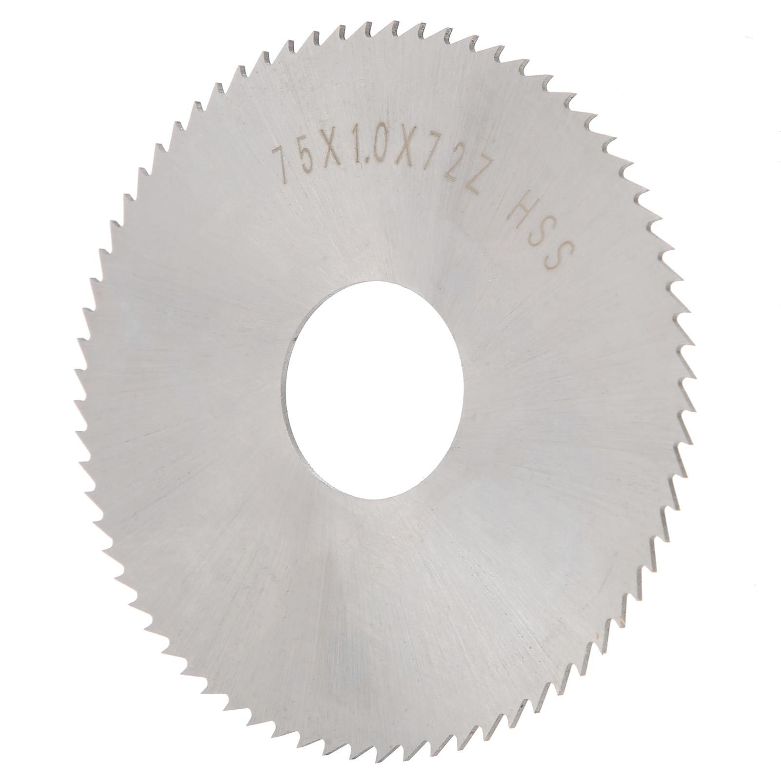 

Дисковая пила из быстрорежущей стали с 72 зубьями для резки дерева 75 x 1 x 22 мм