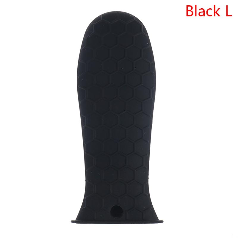 1Pcs Silicone Pot Holder Cast Iron  Skillet Handle Cover Potholder Pan Sleeve