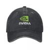 Nvidia Classic Grungy version Baseball Cap Sports Cap Hat Unisex For The Sun Golf Hat Unisex Christmas Hat Women Hats Unisex's