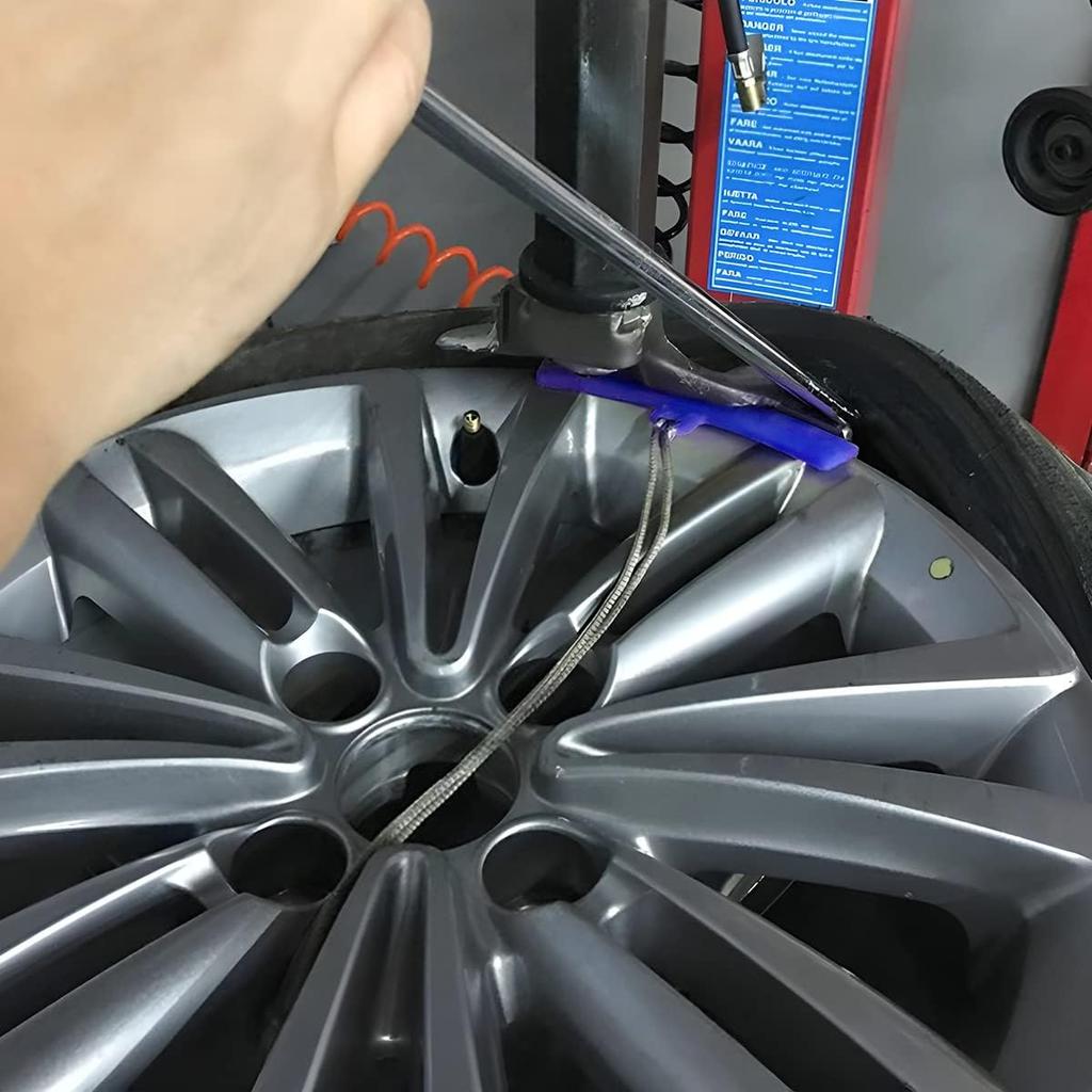 AICEL Car Tire Changing Rim Protector, 5 Pcs Wheel Changing Rim Savers, 15Cm Auto Tire Changer Guard Edge Saver Tool, Fixing Tyre Rim Protective