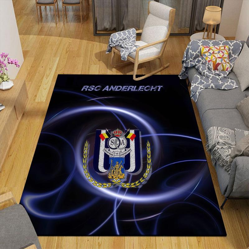 Anderlecht Home Sofa Decoration for Living Room & Bedroom, Non‑Slip Play Flannel Floor Mat for Game Room