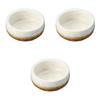 Setomonohonpo Glas Glas Kleine Schalen x Delikatesse Keramikschalen (Satz 3) [7 3,5 cm]