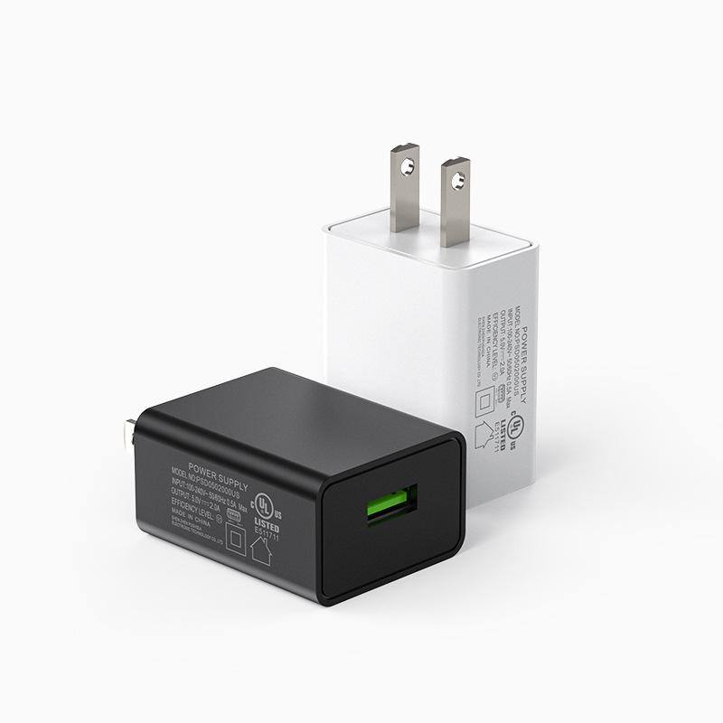5V 2A USB Mobile Charger with UL, EU, and PSE Certification