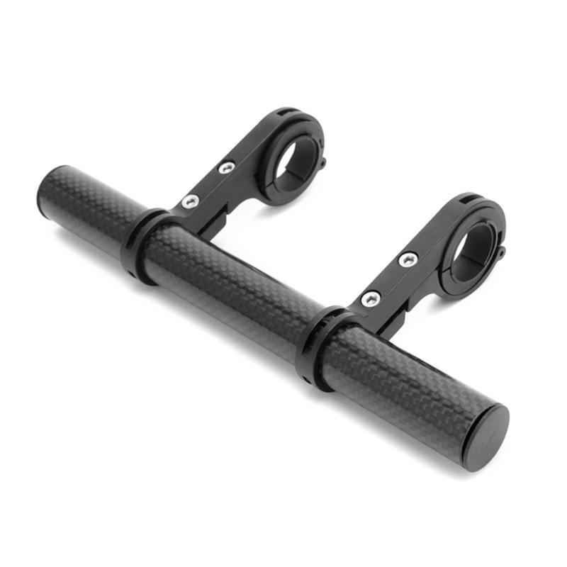 Bike Handlebar Extender Portable Bicycle-Handlebar Extension Double Bike Handlebar Bracket for Holding Bicycle-Headlight