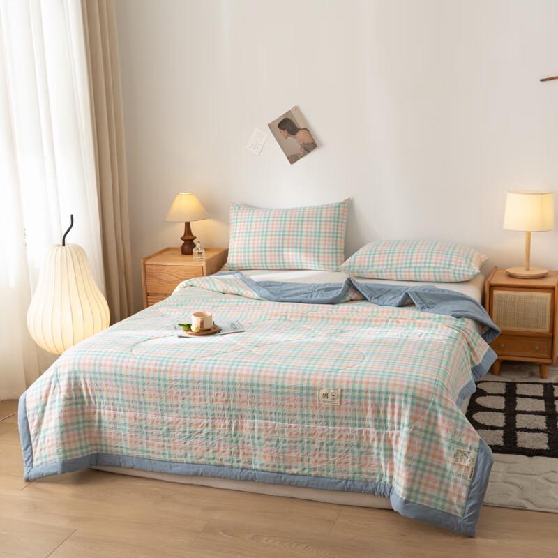 Jumeng Home Muji Style Cotton Summer Cooling Quilt