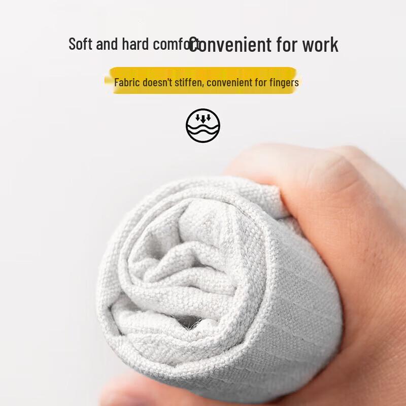 Hantian Gong Extended Wear-Resistant Canvas Gloves