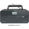 Muse M-28 DG Radio PLL FM/MW 30 Stations Black
