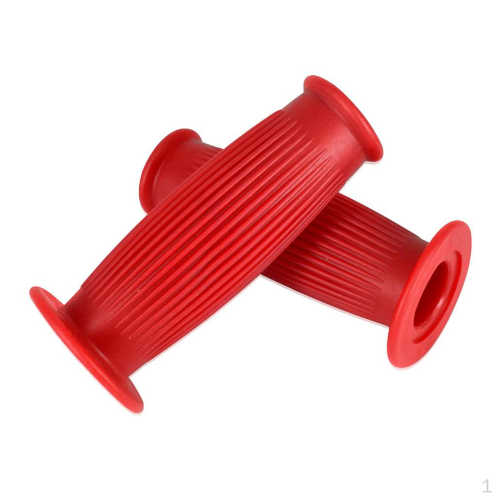 2Pcs Motorcycle mm Handlebar Hand Grips Universal