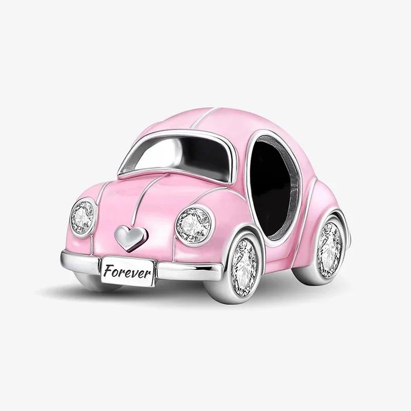 Copper Love Heart Perfumes Travel Series Charm Bead Diy Bracelet Bangle Making Gift Of High Quality Fine Jewelry