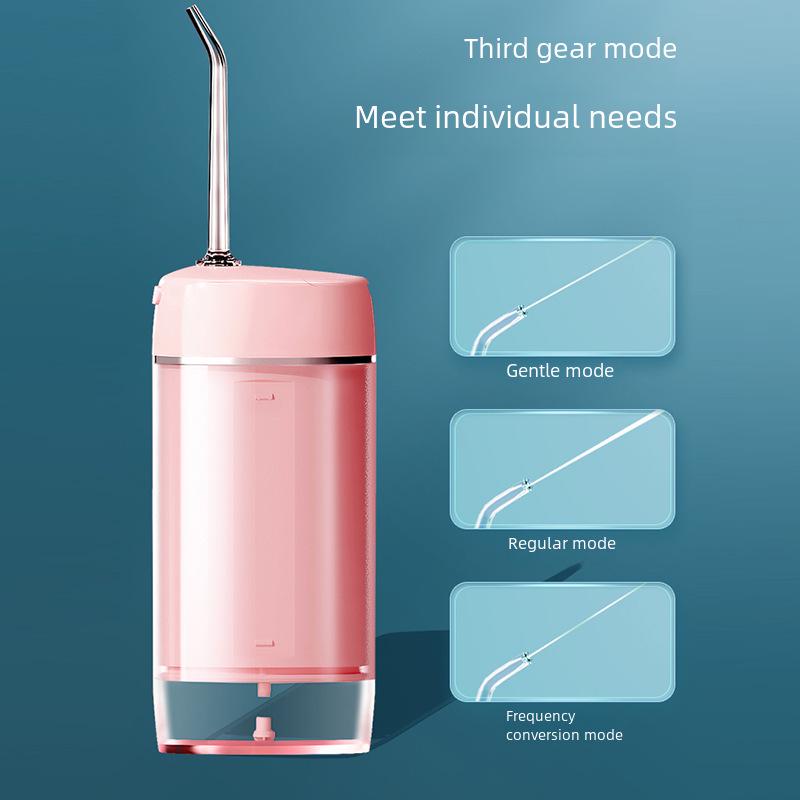 Portable Electric Dental Water Flosser for Stain Removal and Oral Cleaning