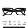 New Transparent Computer Glasses Anti Blue Light Square Frame for Women Men Unisex Eyewear Optical Spectacle