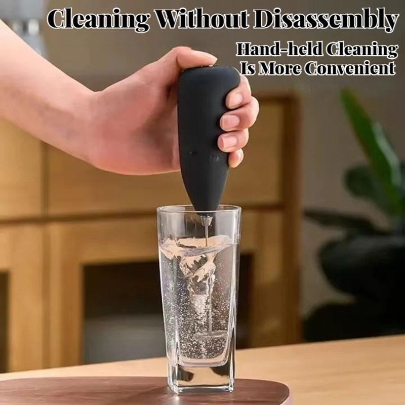 Mini Tragbarer Elektrischer Milchaufschäumer Handmixer-Kaffeeaufschäumer Eierschläger&Cappuccino-Rührer für Küche Mischen & Schlagen