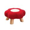 Household Low Stool Soft Sofa Stool Cute Footstool  Living Room