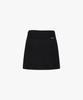 FAIRLIAR GOLF Boucle H-Line Skirt (Black)