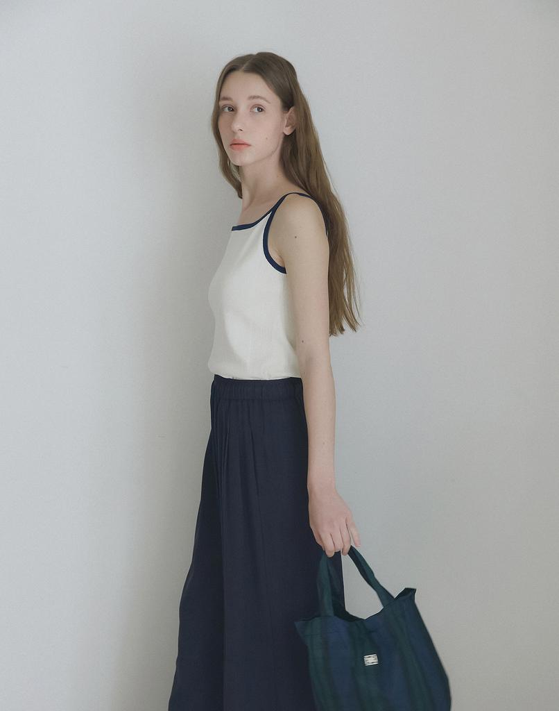 LAFELSORTOF Wide Elastic Pants