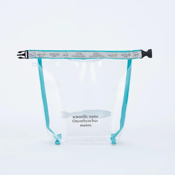 Weekender To Fish Rolltop Shoulder Clear Perfect for River and Outdoor YAMAME Bag, Roll-Top, Small, Fishing, Summer, Activities,