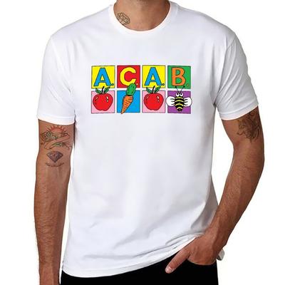 ACAB Kids Graphic TShirt T Shirts for Man Cotton Graphic T Shirts for Man TShirt