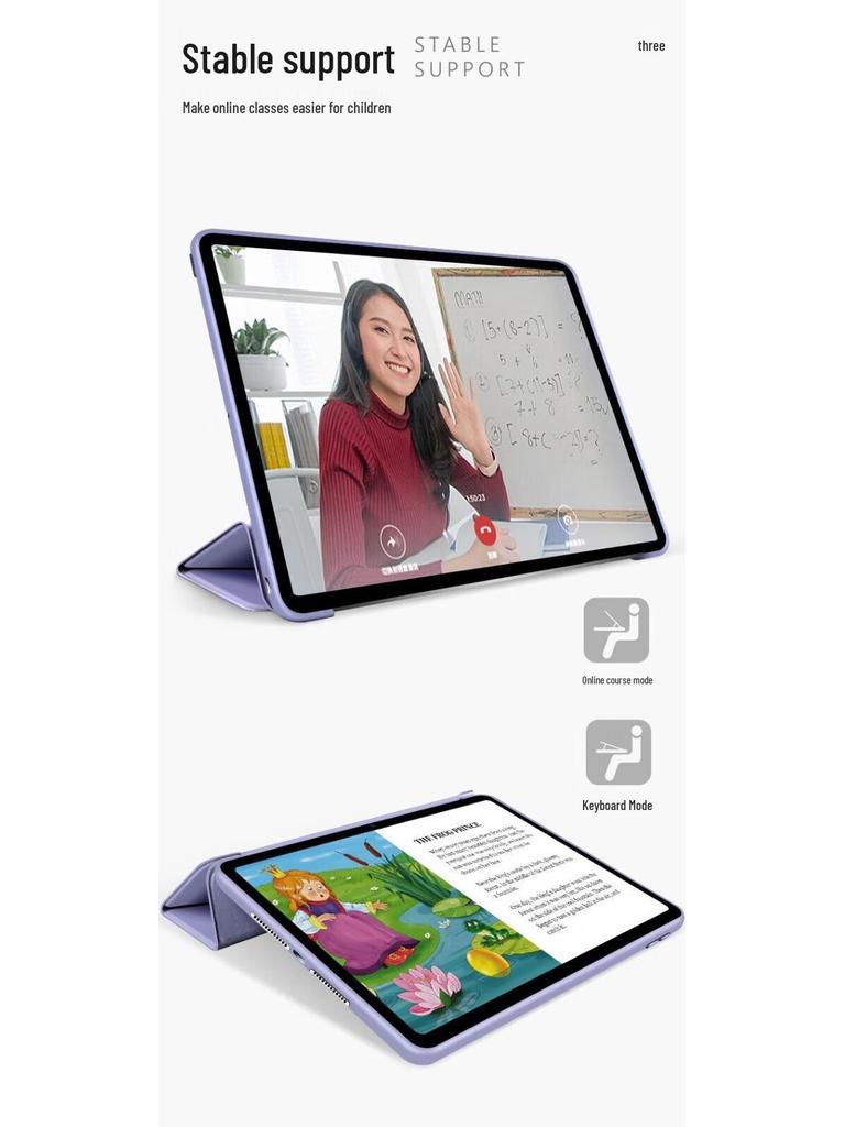 Ochranné pouzdro pro Honor Pad X9A: 10/9 12,1palcový Silikonový skládací kryt na tablet s plným pokrytím a měkkým pouzdrem